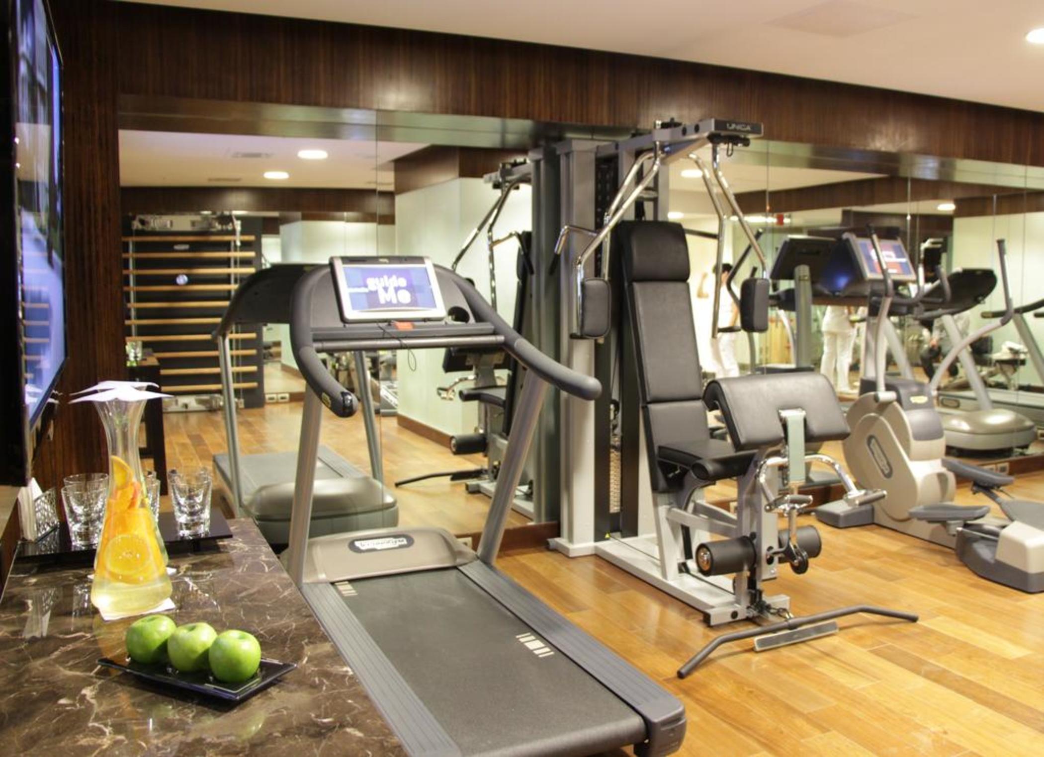 Sofitel Montevideo Casino Carrasco & Spa Екстер'єр фото A gym at a hotel