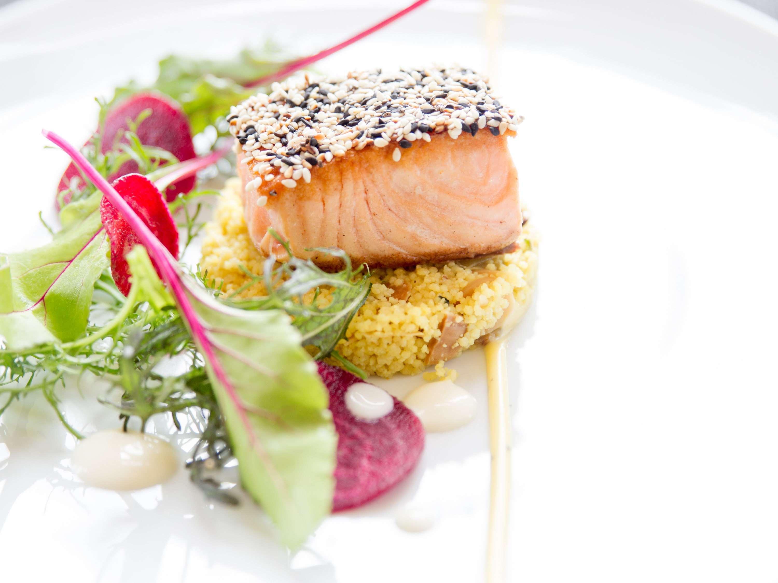 Sofitel Montevideo Casino Carrasco & Spa Екстер'єр фото Salmon with quinoa